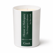 Creek Soy Wax Candle : The Evergreen Collection – Fresh Green Citrusy Natural Home Fragrance