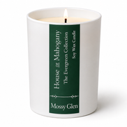Mossy Glen Soy Wax Candle : The Evergreen Collection — Earthy Natural Home Fragrance with Botanical oils