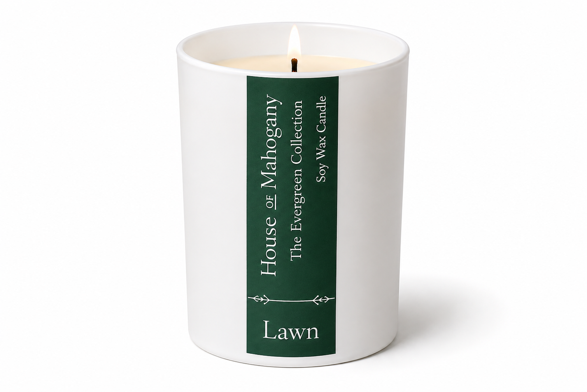 Lawn Soy Wax Candle – Crisp Green Natural Home Fragrance