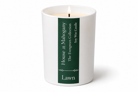 Lawn Soy Wax Candle – Crisp Green Natural Home Fragrance