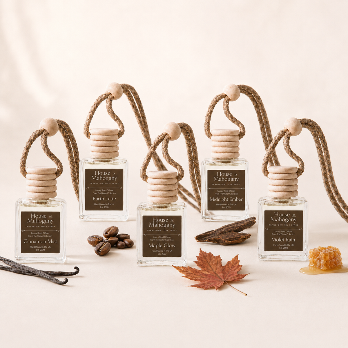 Natural Car Diffusers – Natural Long-Lasting Fragrance for Every Journey