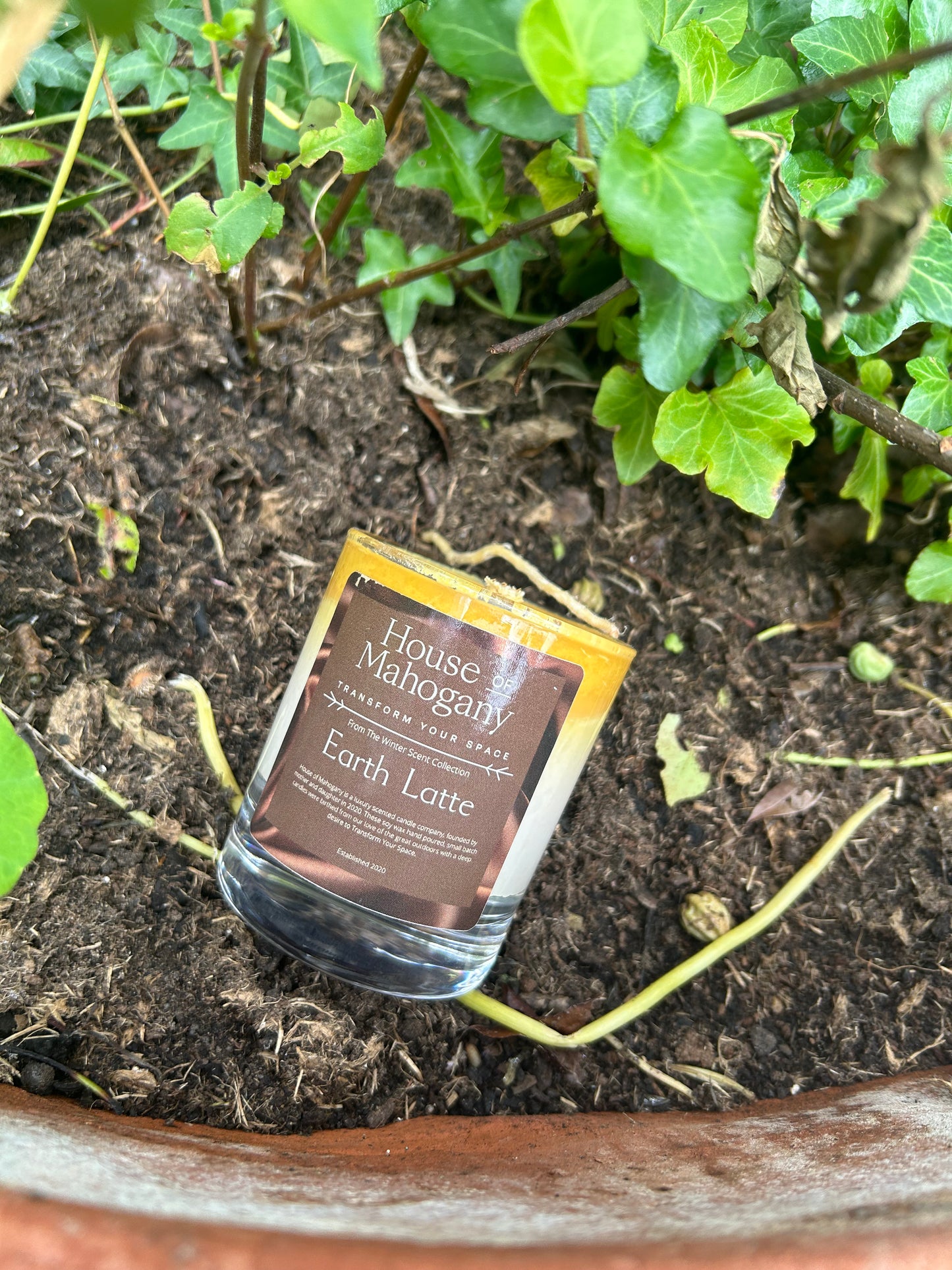 Earth Latte Candle