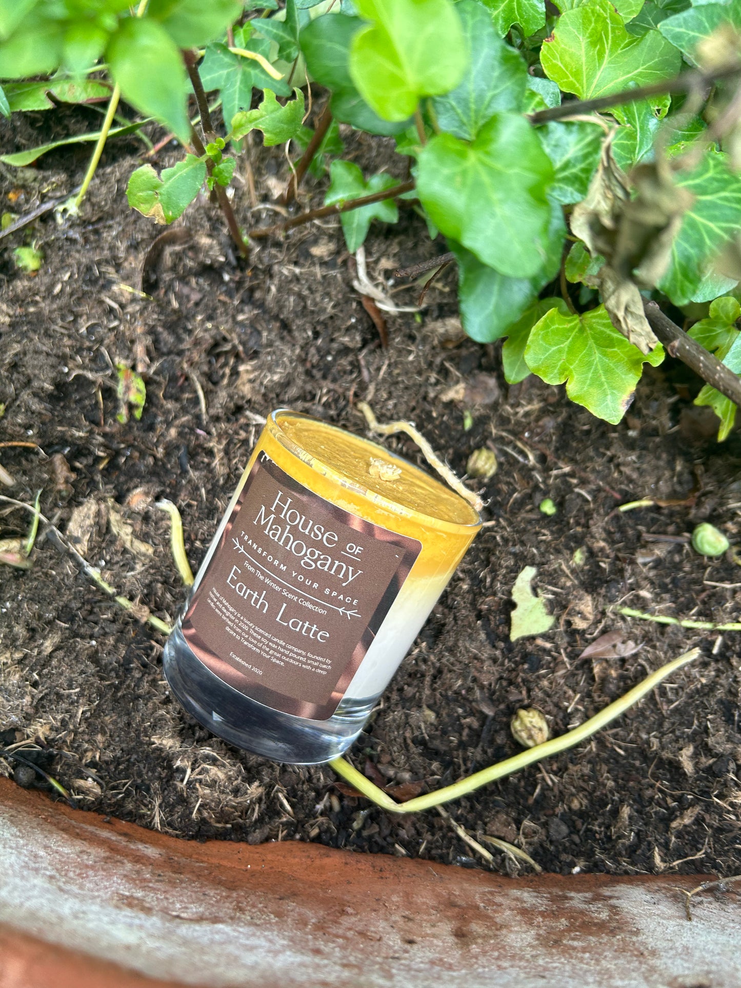 Earth Latte Candle