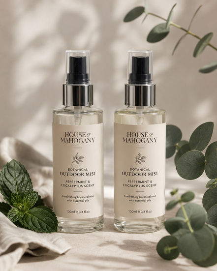 Botanical Outdoor Mist - Natural Essential Oil Spray for Outdoor Entertaining
