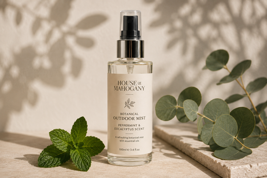 Botanical Outdoor Mist - Natural Essential Oil Spray for Outdoor Entertaining