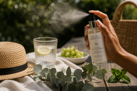 Botanical Outdoor Mist - Natural Essential Oil Spray for Outdoor Entertaining