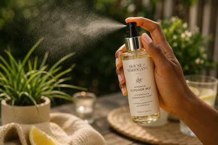 Botanical Outdoor Mist - Natural Essential Oil Spray for Outdoor Entertaining