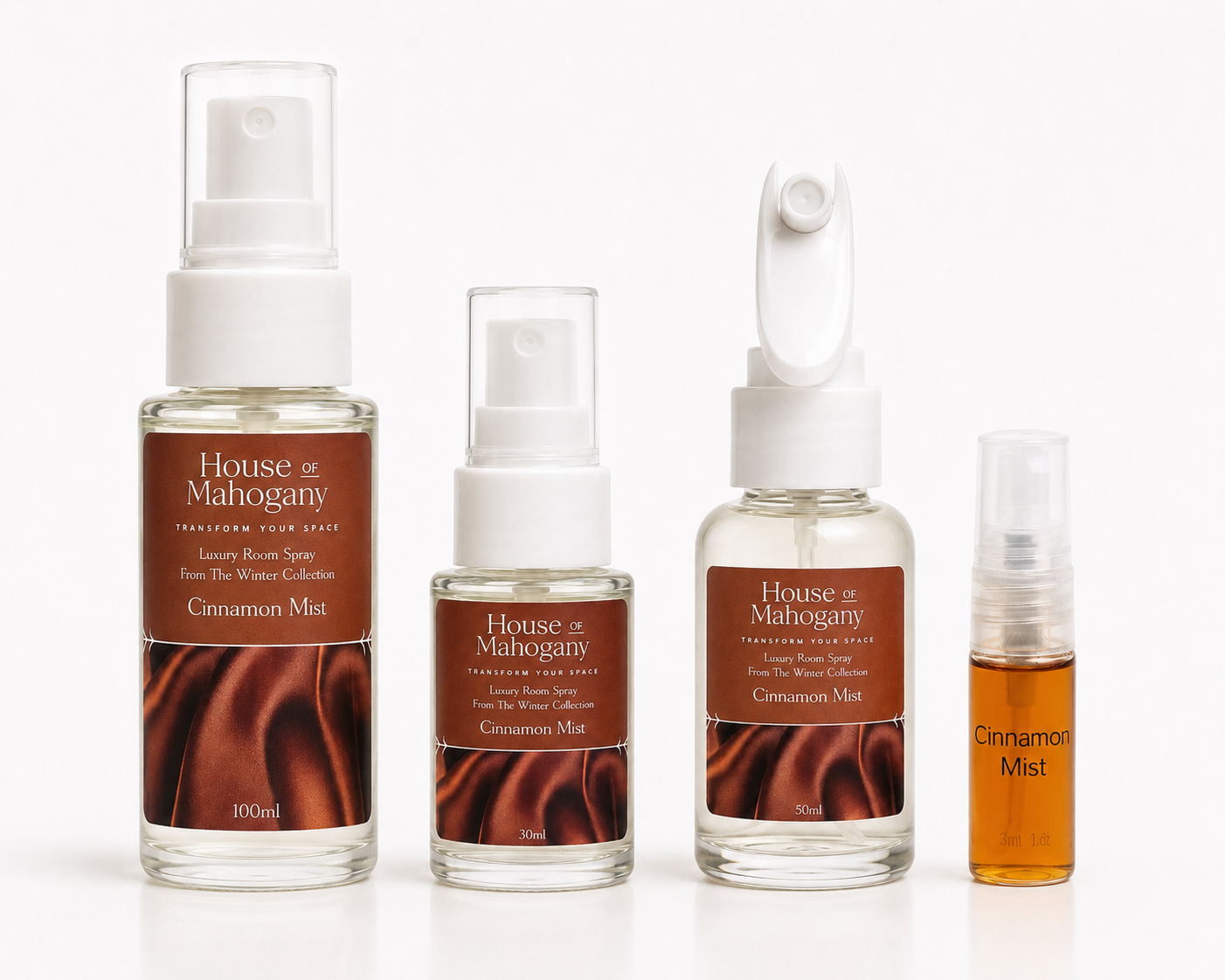 Cinnamon Mist Room Spray – Warm Spiced Natural Home Fragrance Spray