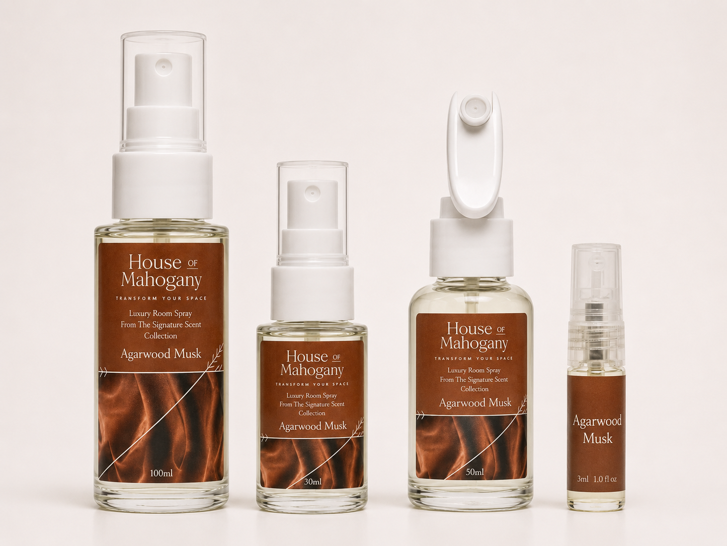 Agarwood Musk Room Spray – Luxury Natural Home Fragrance for Instant Freshness