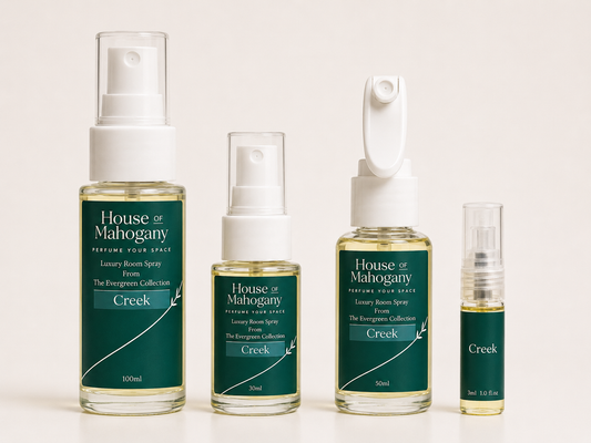 Creek Room Spray: The Evergreen Collection – Fresh Green Natural Home Fragrance Inspired by Nature
