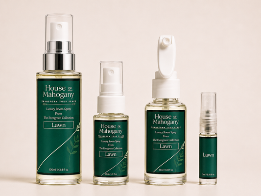 Lawn Room Spray: The Evergreen Collection – Crisp Green Natural Home Fragrance for Fresh Homes