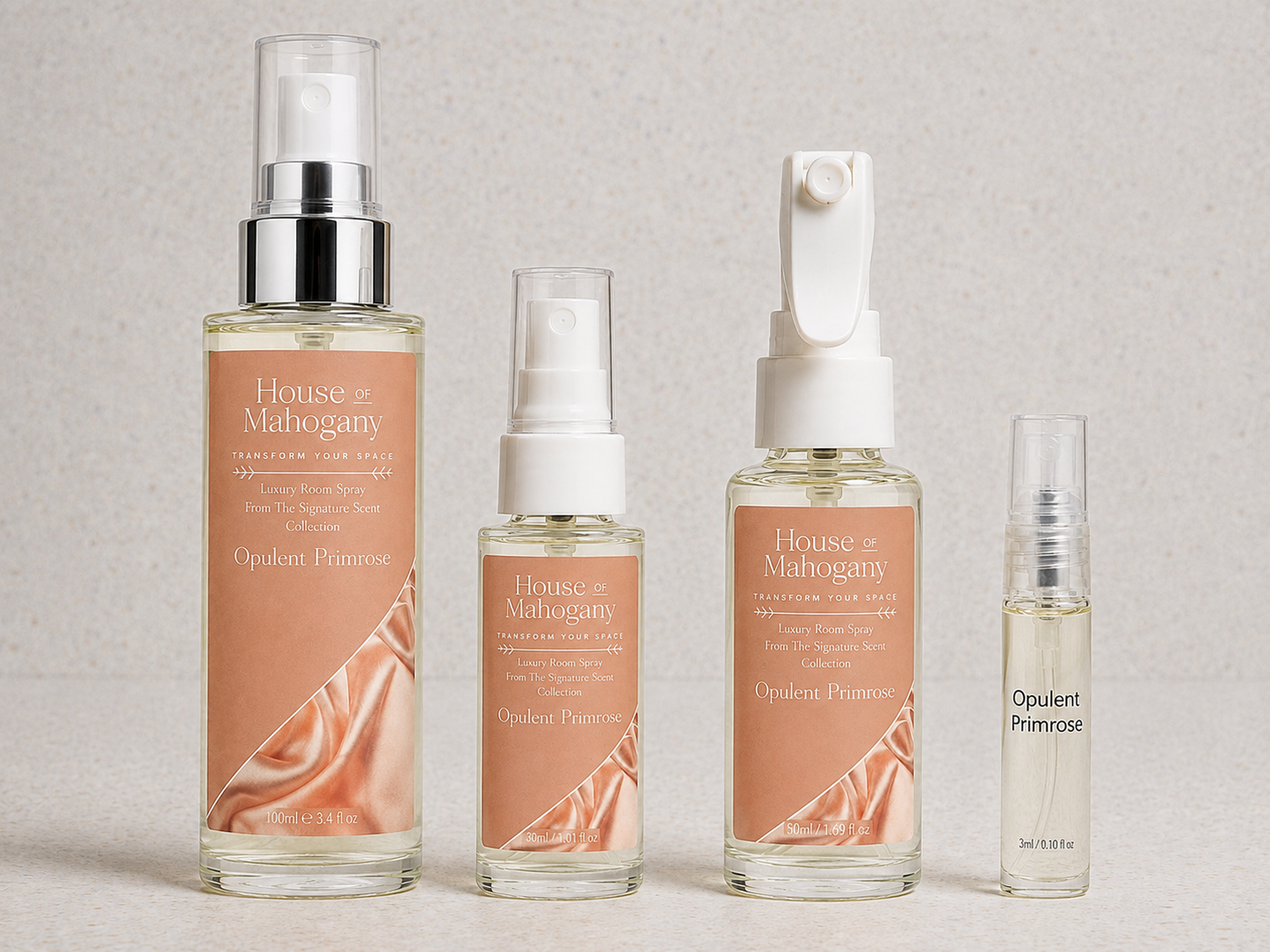 Opulent Primrose Room Spray – Luxury Floral Home Fragrance with Natural Oils