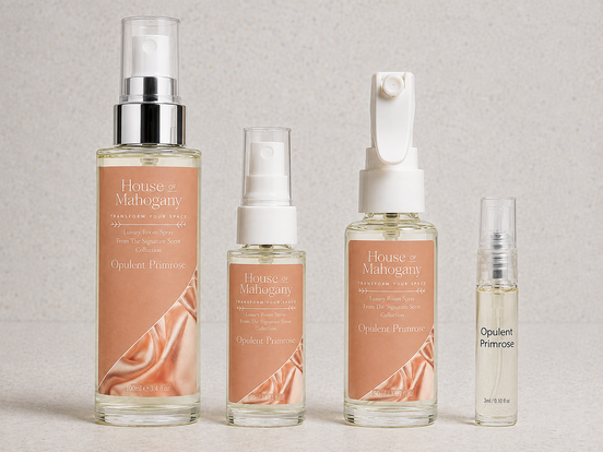 Opulent Primrose Room Spray – Luxury Floral Home Fragrance with Natural Oils
