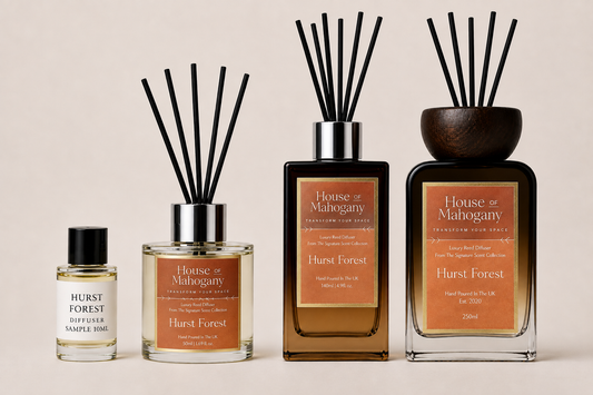 Hurst Forest Reed Diffuser – Woodland Natural Home Fragrance