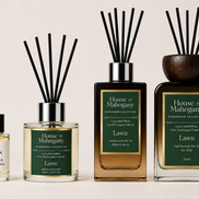Lawn Reed Diffuser: The Evergreen Collection – Crisp Green Natural Home Fragrance