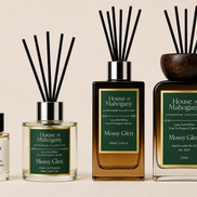 Mossy Glen Reed Diffuser: The Evergreen Collection — Earthy Natural Home Fragrance with Botanical oils