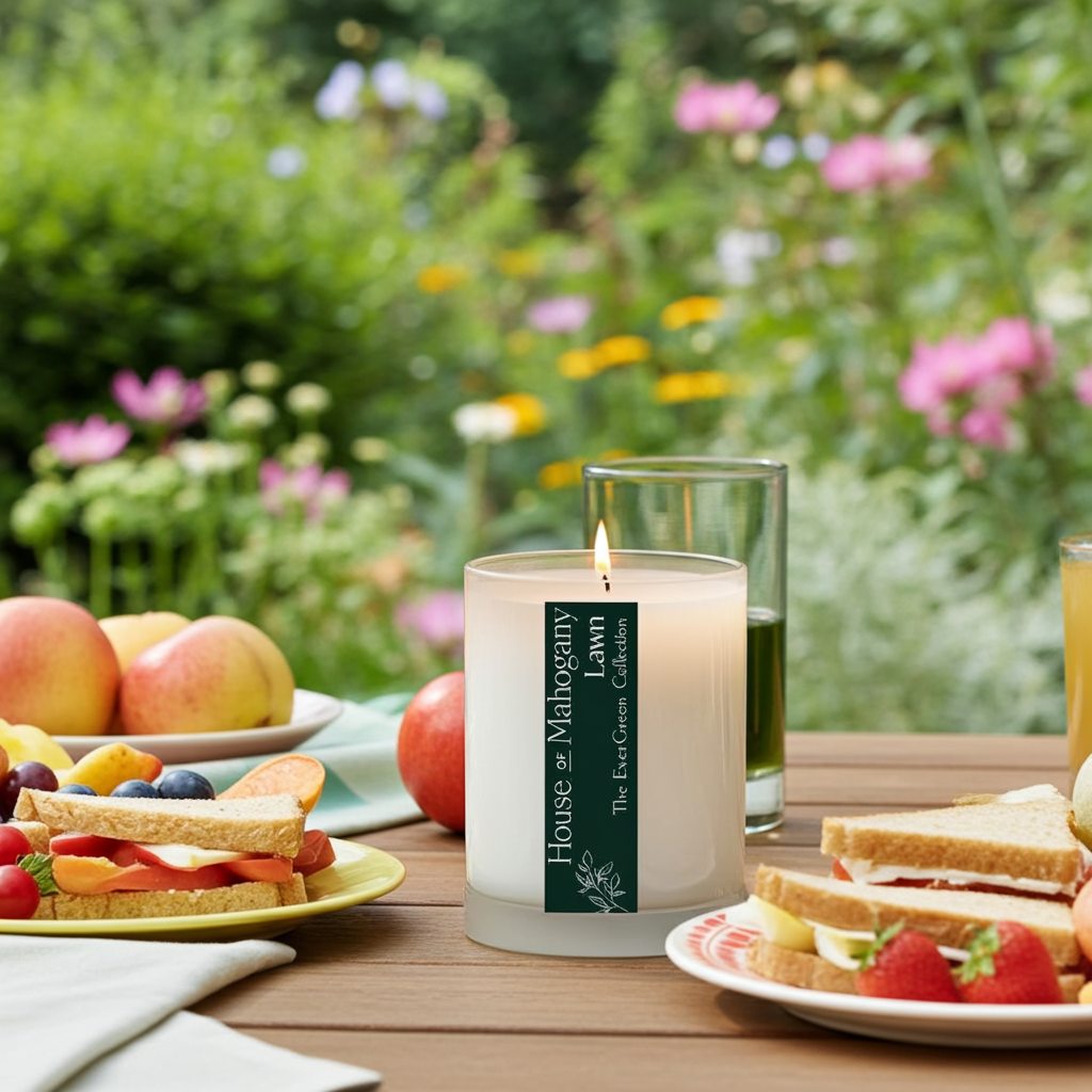 Lawn Soy Wax Candle – Crisp Green Natural Home Fragrance