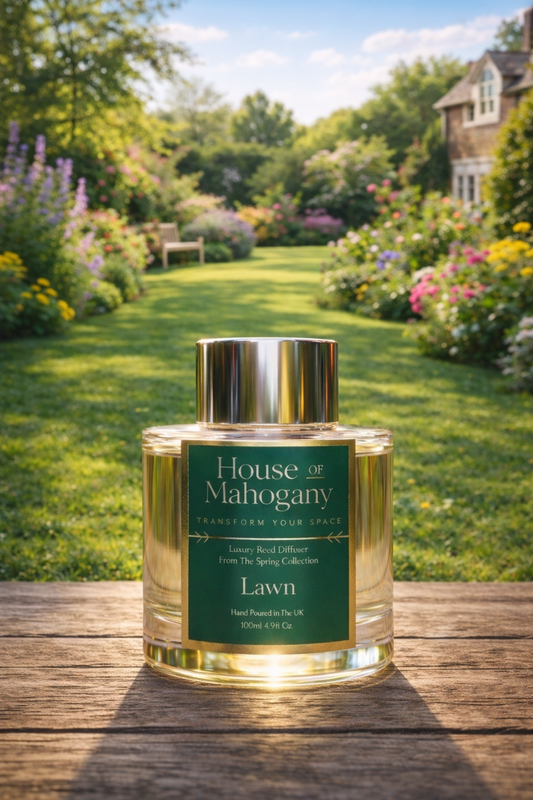 Lawn Reed Diffuser: The Evergreen Collection – Crisp Green Natural Home Fragrance