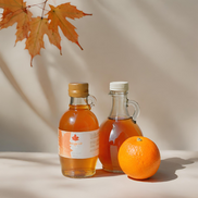 Maple Glow Soy Wax Candle —Warm Maple, Orange & Vanilla Home Fragrance