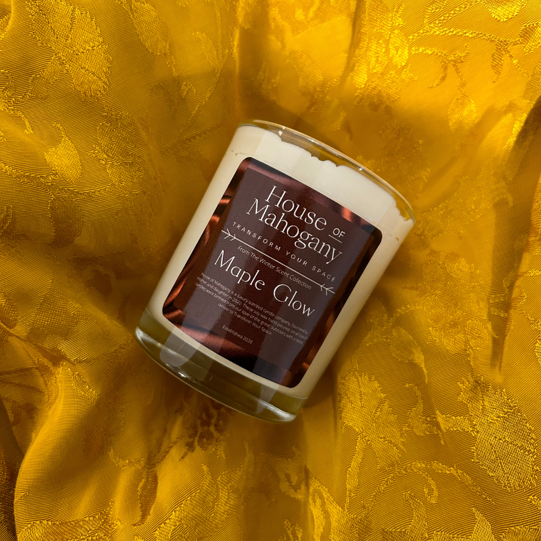Maple Glow Luxury Scented Candle