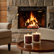 Midnight Ember Soy Wax Candle – Rich Warm Natural Home Fragrance