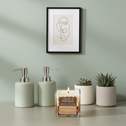 Morning Dew Candle — Clean Fresh Soy Wax Natural Home Fragrance
