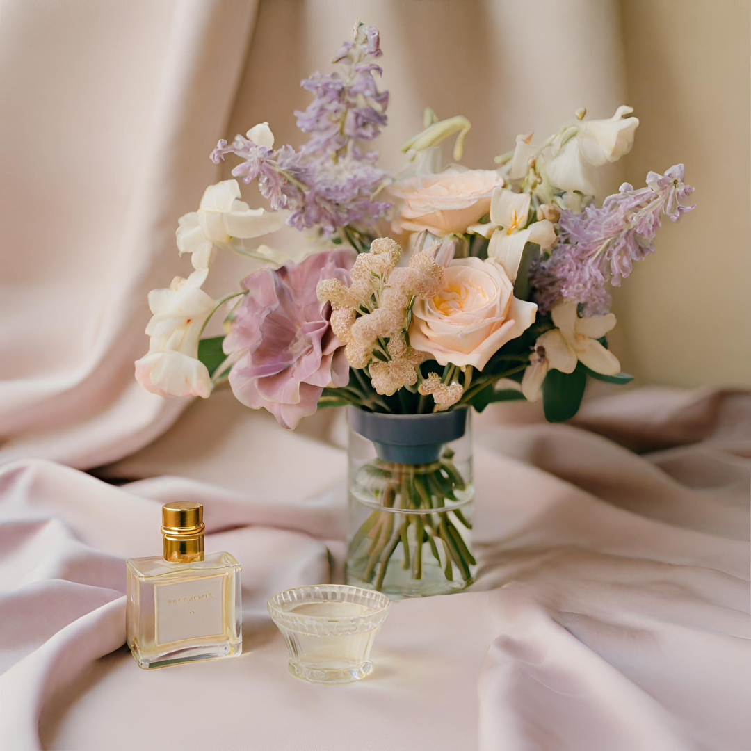 Opulent Primrose Diffuser — Luxury Floral Natural Home Fragrance