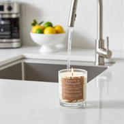 Orchard Breeze Soy Wax Candle — Fresh Citrus Natural Home Fragrance