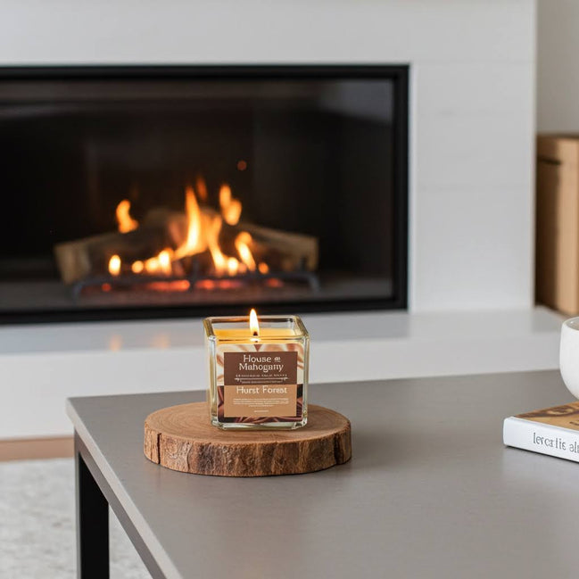 Hurst Forest Soy Wax Candle – Woodland Natural Home Fragrance