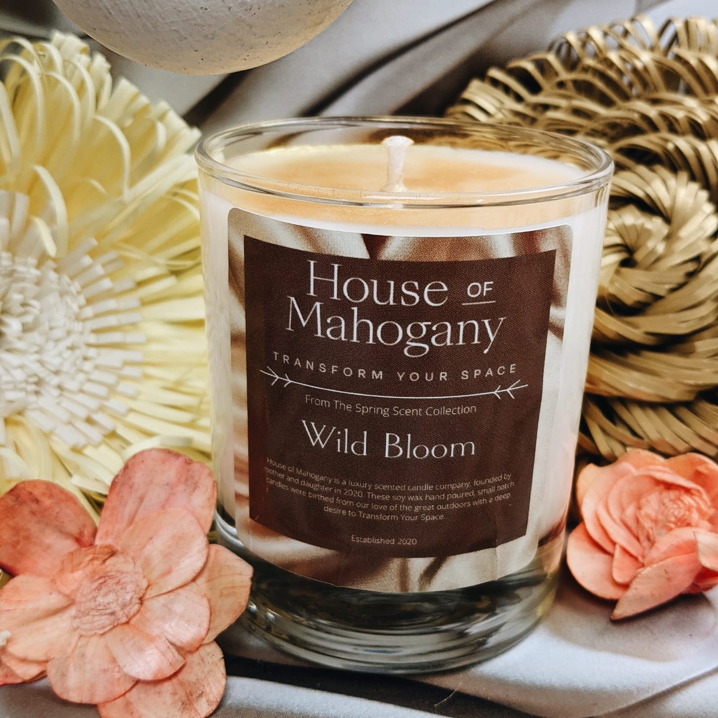 Wild Bloom Luxury Scented Candle